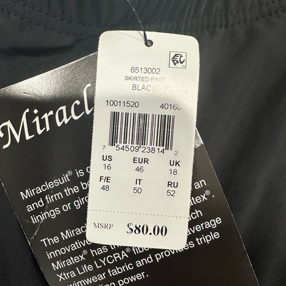 Miraclesuit High-Waist Allover Slimming Swim Skirt - Picture 2 of 2